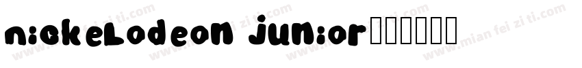 Nickelodeon Junior字体转换